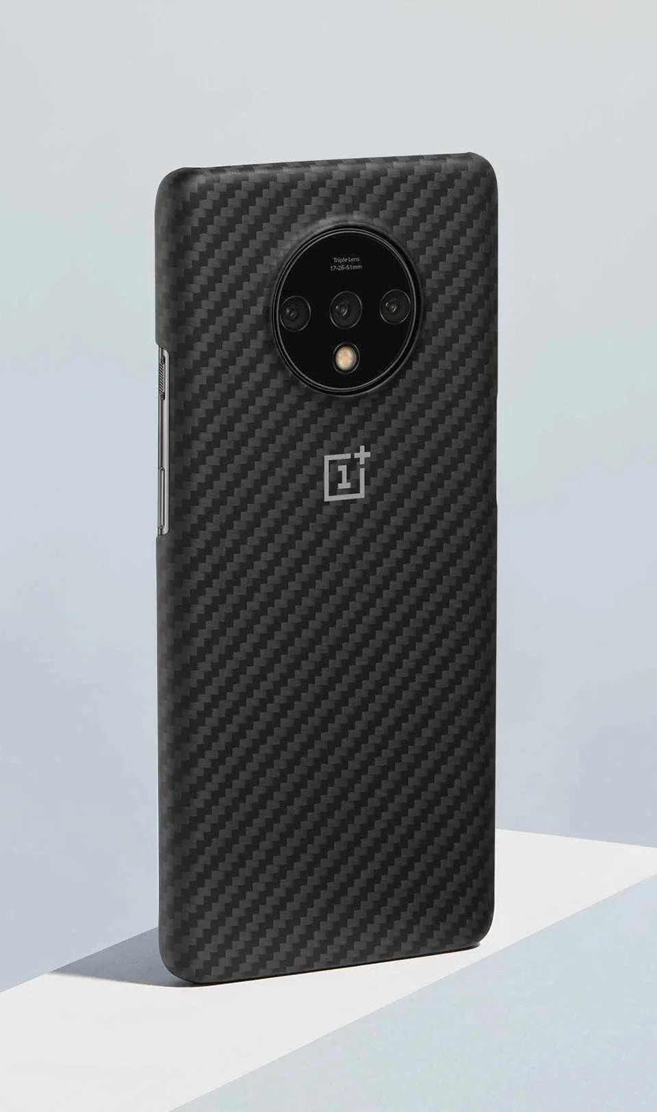 OnePlus 7T защитный чехол Karbon песчаник идеальное соответствие надежная защита заниженный профиль поднятый край
