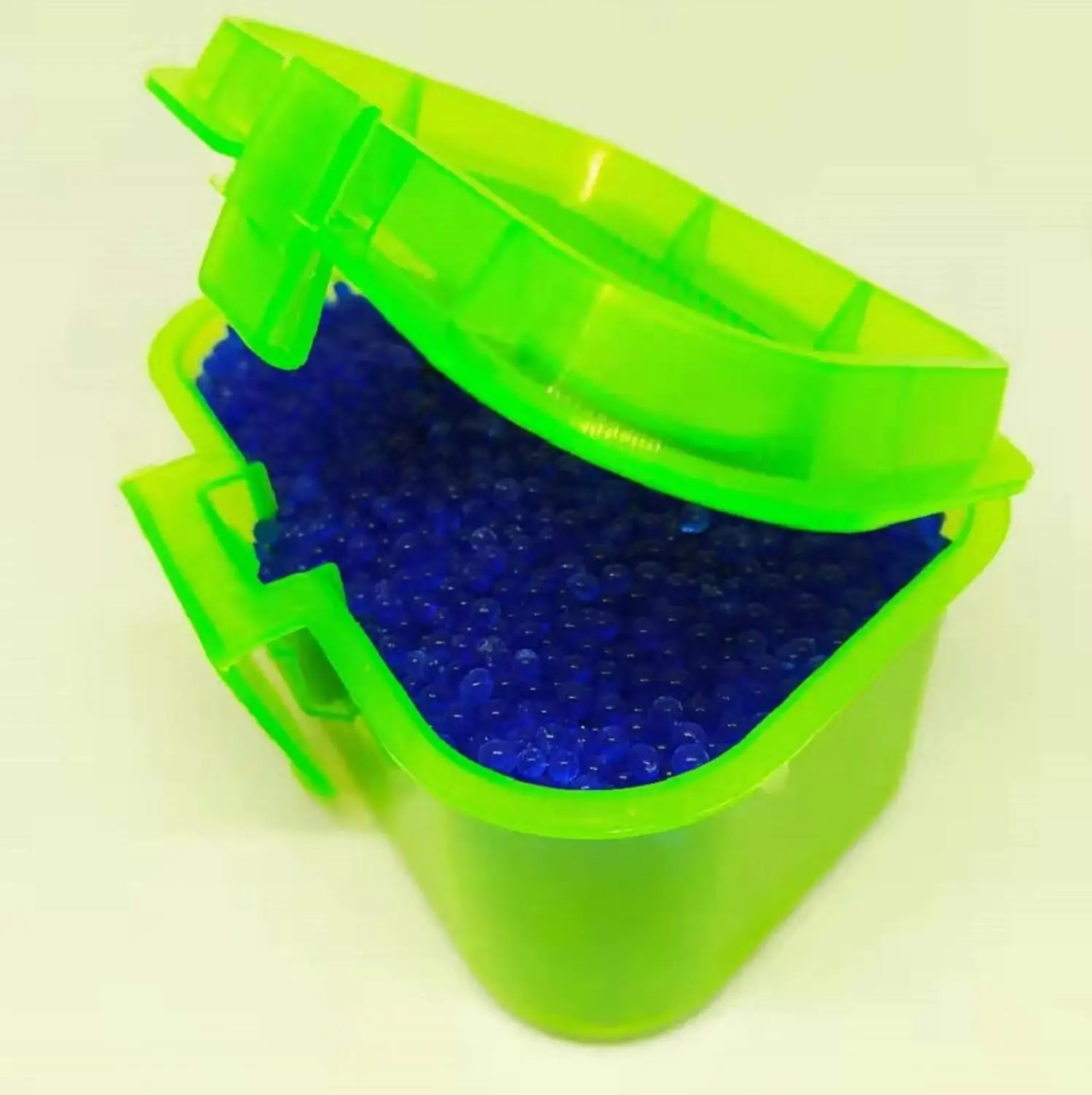 Синий Оранжевый многоразовый силикагелевый контейнер с индикатором кремниевого