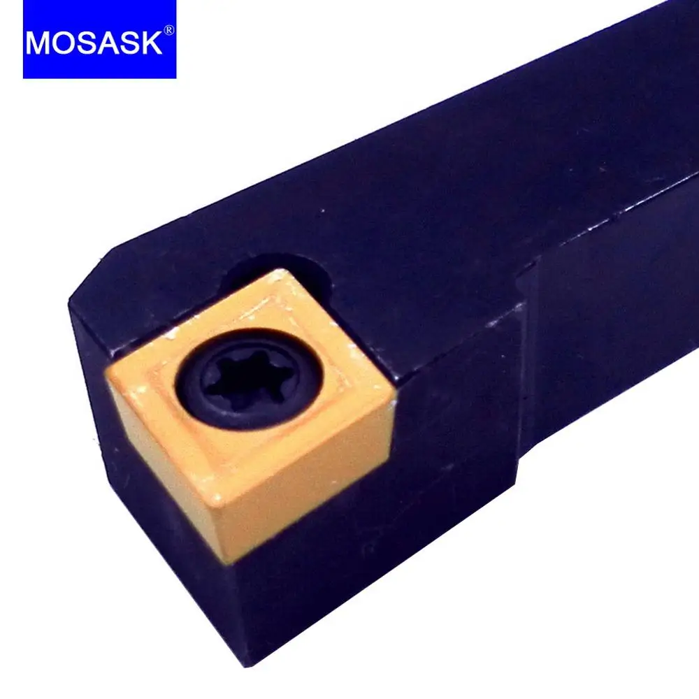 

MOSASK SCLCR Toolholder 20 16 25 12 MM Machining Cutter Tungsten Carbide Inserts CNC Lathe External Turning Tool Holders