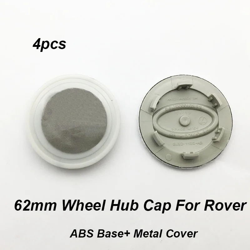 

4pcs/set For Range Discovery Freelander Evoque Car Hub Cap 62mm 6.2cm Car Logo Emblem Wheel Center Cap Covers Wheel Rim Hub Cap
