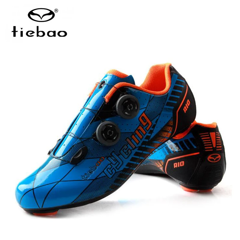 TIEBAO углеродная велосипедная дорожная обувь оригинальная самоблокирующаяся