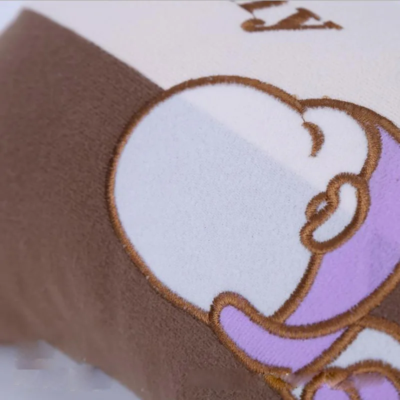 2 шт. универсальные подушки для шеи в мультяшном автомобиле плюшевый дышащий