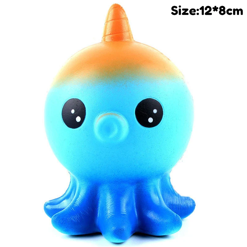 Звездное небо Единорог медленно поднимающийся моделирование Kawaii животных мягкая игрушка против стресса успокаивающий мягкий сжимающий подарок игрушки для детей
