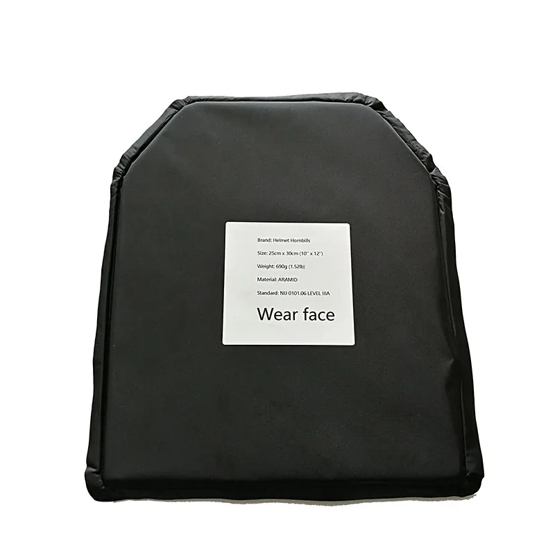 Пуленепробиваемая панель уровня IIIA 3A 10 ''x 12'' тактическая пластина