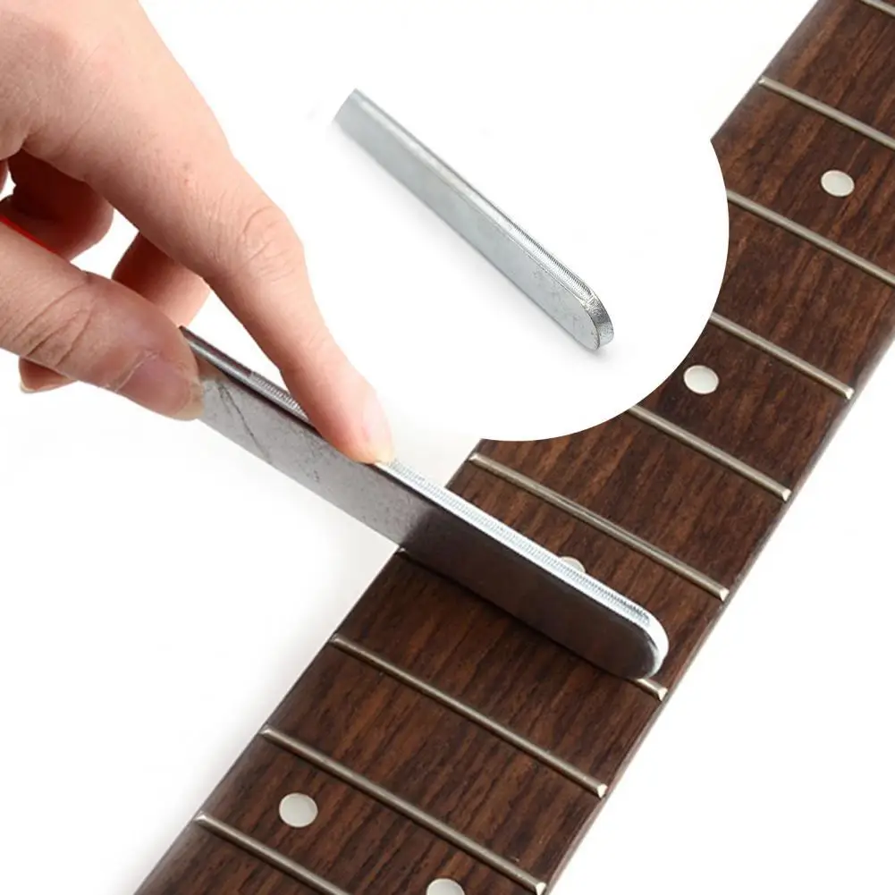

Nut Files Slotting Files Electric Guitar Fret Nut Sturdy Wear-resistance Metal Guitar Fret Crowning File for Repair