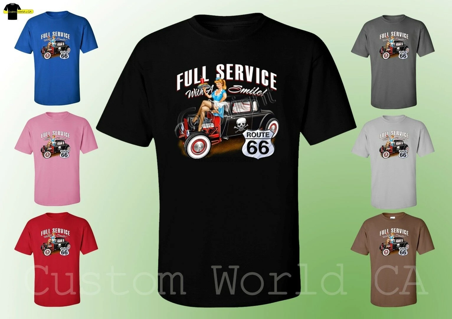 Мужская футболка-полный сервис с забавной улыбкой Винтажная футболка для