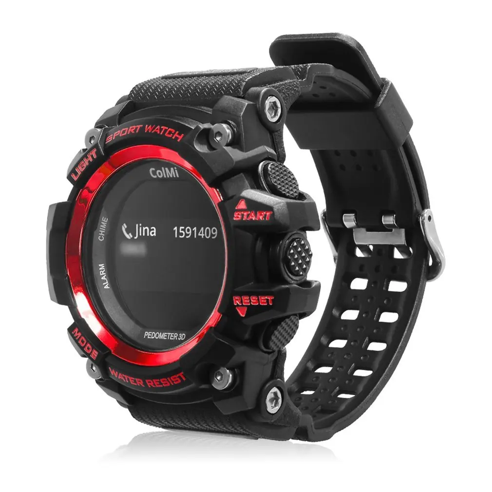 Умные часы T1 с OLED дисплеем пульсометром водонепроницаемые Push сообщения