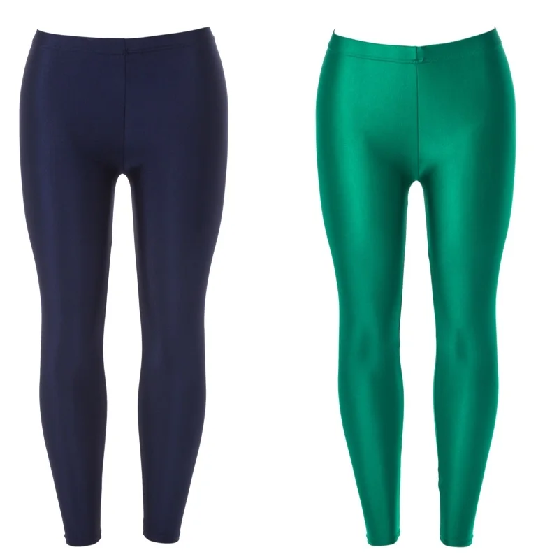 Леггинсы женские эластичные брендовые леггинсы с высокой талией зеленые большие