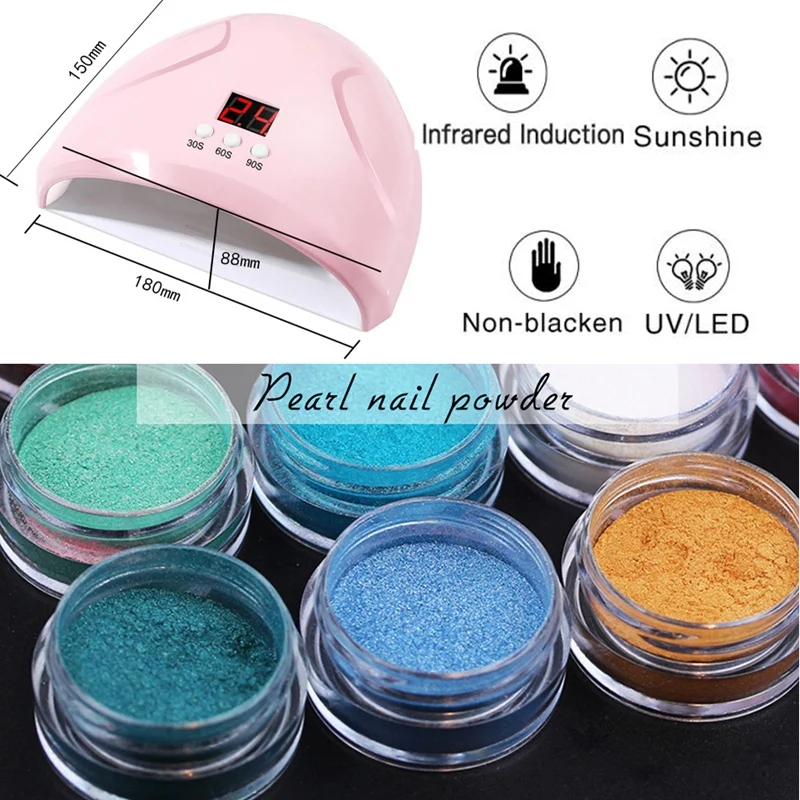 

Fashion Nail Accessories Sets Nail Dryer Kit with Nail Drill for Nail Art Salon Manicure LED Nail Dryer Nail Tool