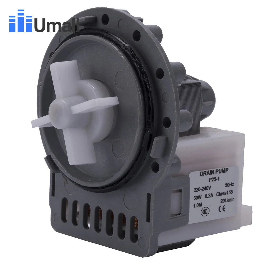 Сверхпрочный дренажный насос для стиральной машины 220 В сменный комплект