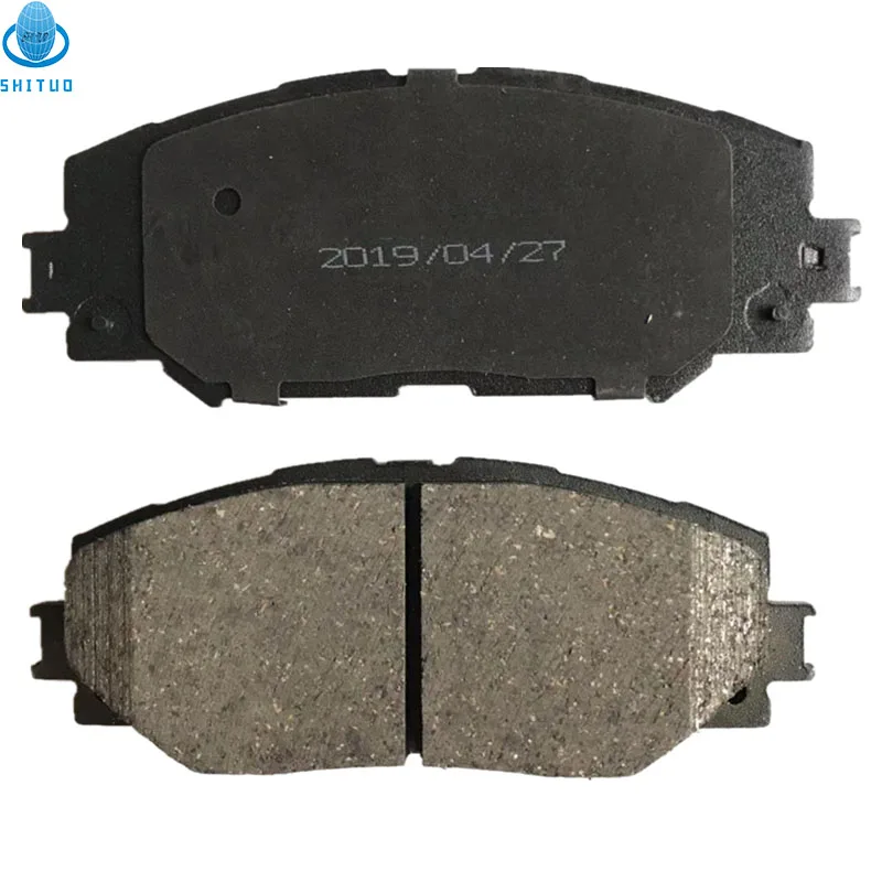 Тормозные колодки запасные 4 шт. керамические автомобильные передние дисковые