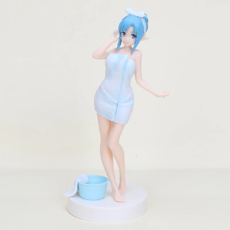 5 opp bag 18-23 см аниме Fate/Stay Night Saber tohsaka Rin Sword Art онлайн AsunaYuuk Sinon Алиса киригая Suguha халат ver фигурка игрушка - Цвет: 5 opp bag