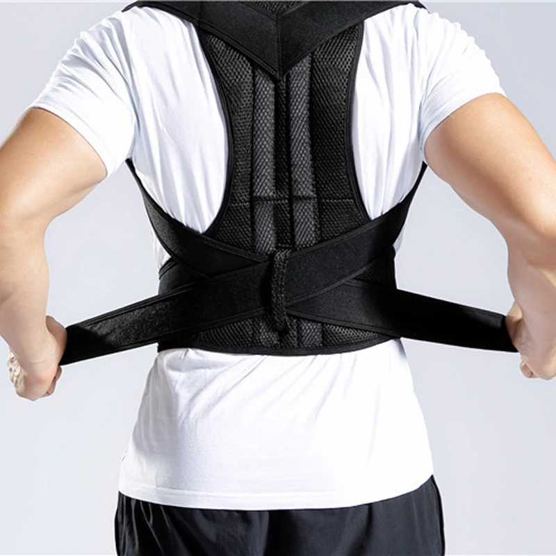 Поддержка спины для мужчин и женщин регулируемый Поясничный корректирующий