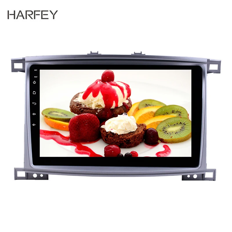 

Автомагнитола Harfey на Android 8,1 с сенсорным экраном 10,1 дюйма, GPS, для TOYOTA LAND CRUISER 2003, 2008-100 гг. с поддержкой USB, Carplay, TPMS, 2din
