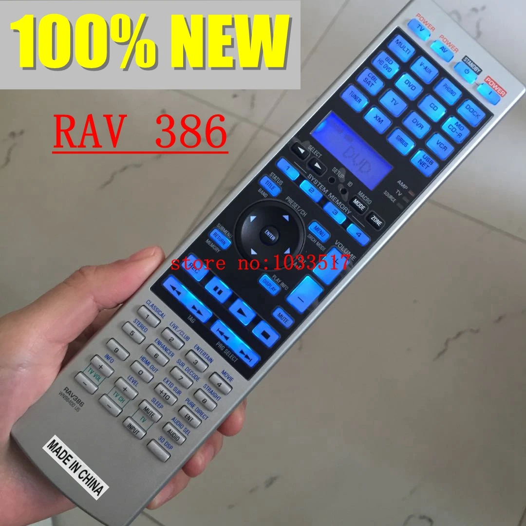 

Пульт дистанционного управления RAV386 RAV389 WN98400US для усилителя мощности yamaha