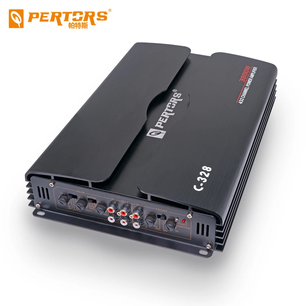 Автомобильный Динамик сабвуфер звуковой 4 канальный усилитель мощности