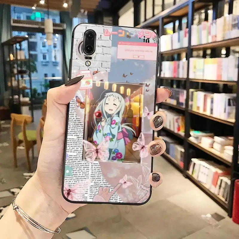 

anohana Meiko Anime Cute girl Phone Case For Huawei honor Mate P 10 20 30 40 Pro 10i 9 10 20 8 x Lite