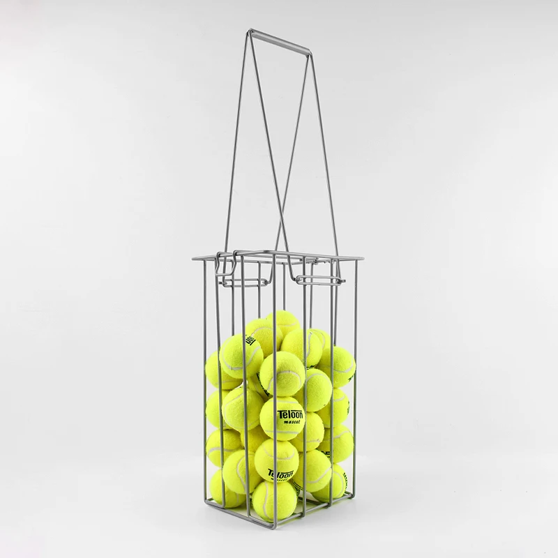 Teloon металлическая рама для сбора мячей тенниса корзина 50 штук емкость