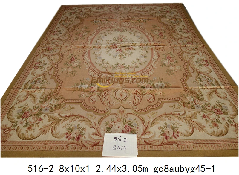 Французский шерстяной коврик aubusson коврики синий бежевый|blue area rug|rug bluearea rug |