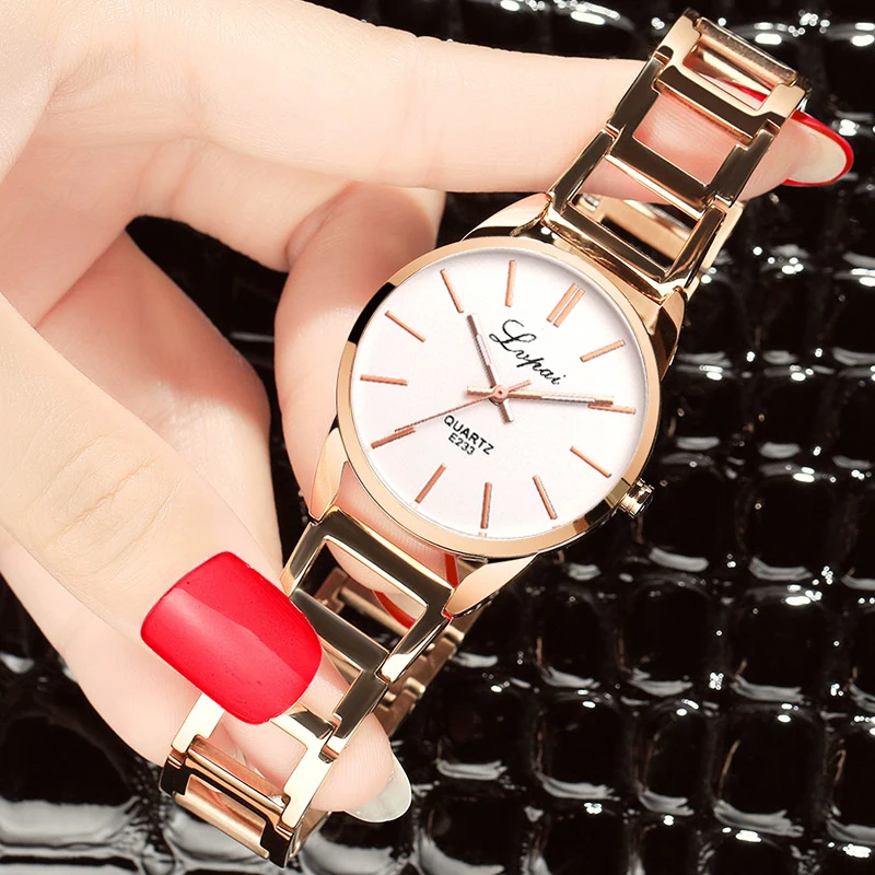 Lvpai Люксовый Бренд Часы женские часы Браслеты Модные Кварцевые Наручные Для