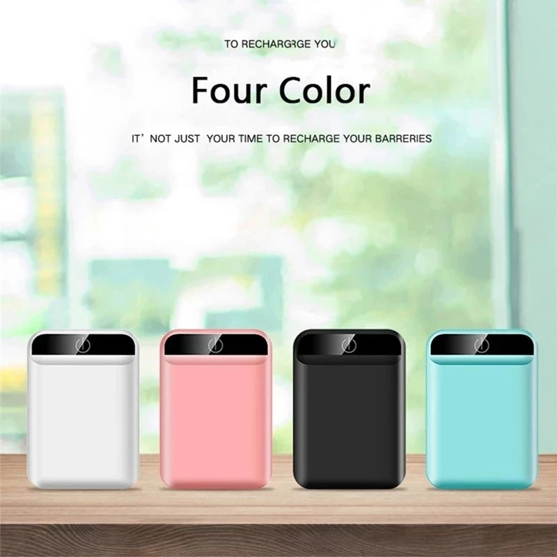 Outdoor Emergency External Battery 100000mAh Mini Portable Power Bank With Dual USB Ports For Xiaomi Samsung Lphone | Электроника