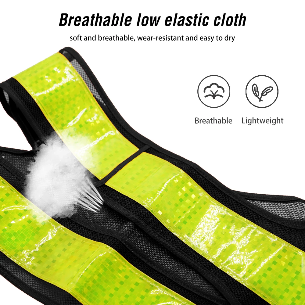 Универсальный светоотражающий жилет высокой видимости v-образная форма рабочая