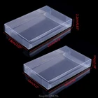 1 шт. изготовленные на заказ прозрачная коробка из ПЭТ Pro протекторы игровой Чехол рукава Чехлы для SNES N64 работе с клиентами в штучной упаковке игры D18 20 Прямая поставка