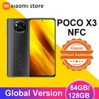 Смартфон POCO X3 NFC, глобальная версия, 6 ГБ 64 ГБ, Snapdragon 732G, 64-мегапиксельная четырехъядерная камера, 6,67 дюйма, Dot Display, 5160 мАч
