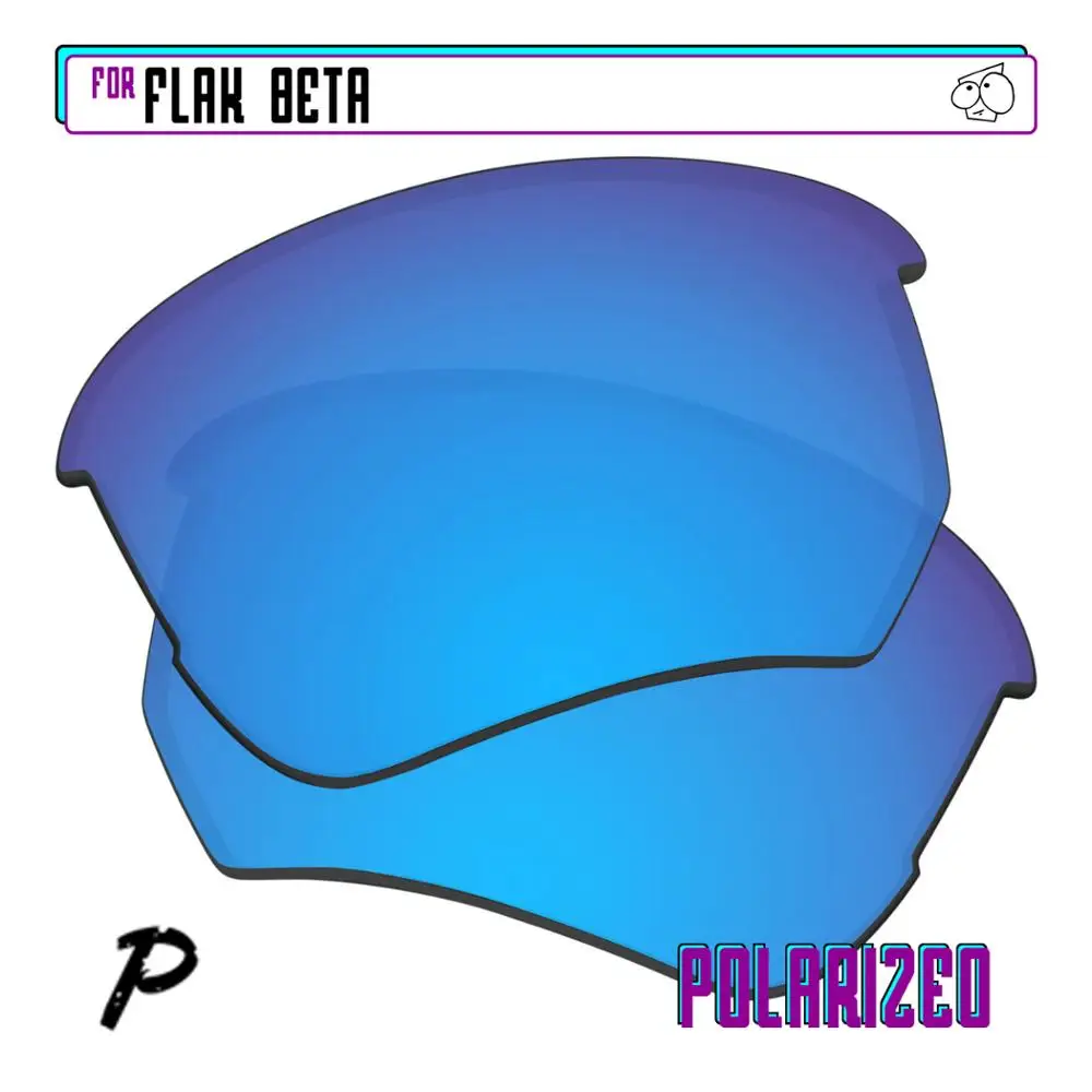 

Поляризованные Сменные линзы EZReplace для солнцезащитных очков Oakley Flak Beta-синие P