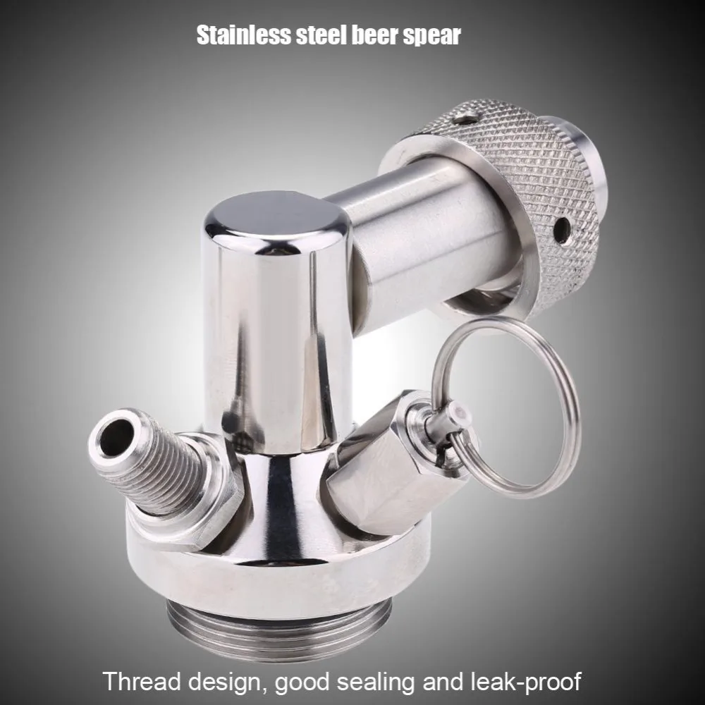 2L Mini Stainless Steel Beer Keg With Faucet Pressurized Home Brewing Craft Dispenser Growler | Дом и сад