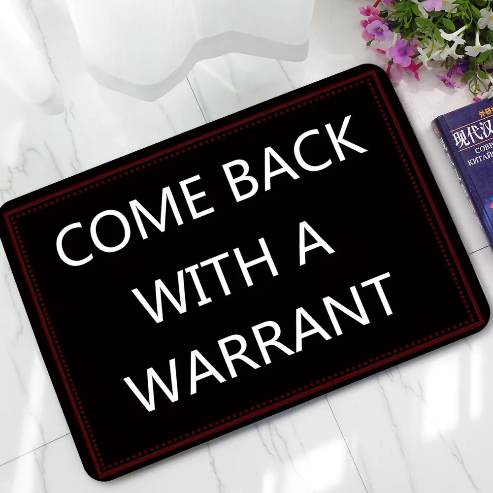 Забавные двери Добро пожаловать вход коврик Кухня Ковер Коврик для ванны коврики