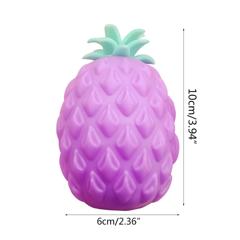 

Anti-stress Squishy Pineapple Balls Squeeze Balls Relieve Pressure Balls Colors May Vary for Autism Kids Teenagers H055