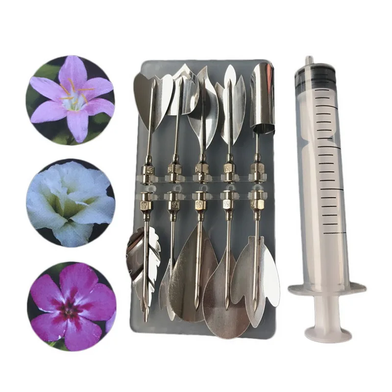 10 шт./компл. 3D Желейный цветок художественные инструменты торт желатиновая