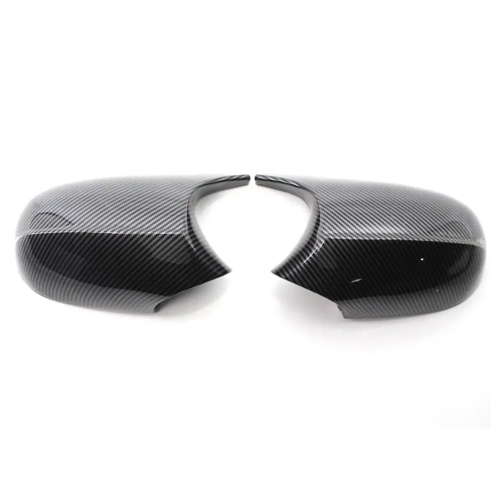

2Pcs Carbon Fiber Car Side Rearview Mirror Covers 51167205291/51167205292 for BMW E90