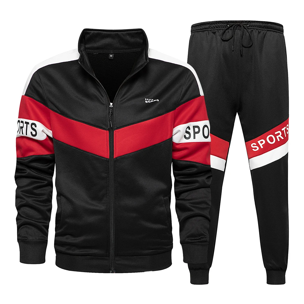 

Autumn Winter Men's Sets Brand Sportswear Tracksuits 2 Piece Sets Men's Clothes Hoodies+Pants Sets Male Streetwear Coat Jackets