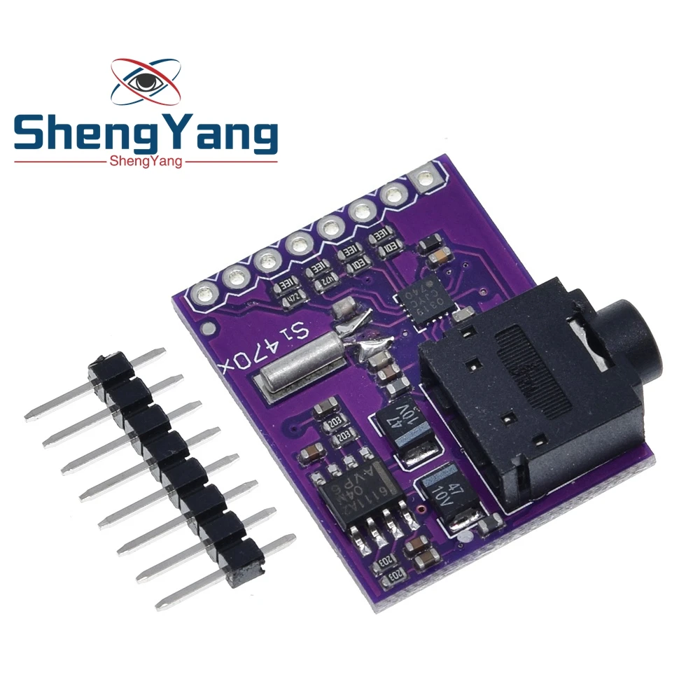 Si4703 RDS FM радио тюнер оценочный модуль прерывания для Arduino AVR PIC ARM Радио передача
