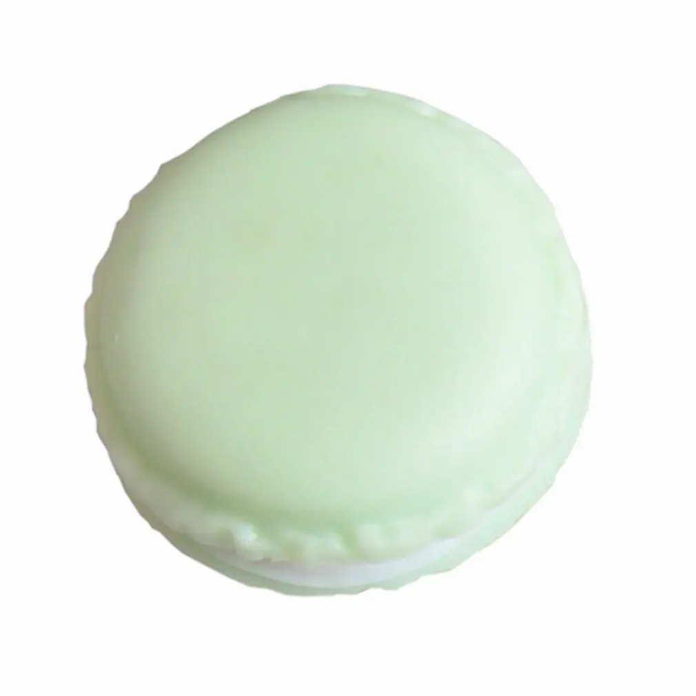 Милый цветной практичный портативный чехол для хранения мелочей круглая коробка