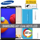 100% Оригинальный 5,7 ''дисплей для SAMSUNG Galaxy A01 Core A013 A013F A013G A013MDS сенсорный экран дигитайзер в сборе ремонт