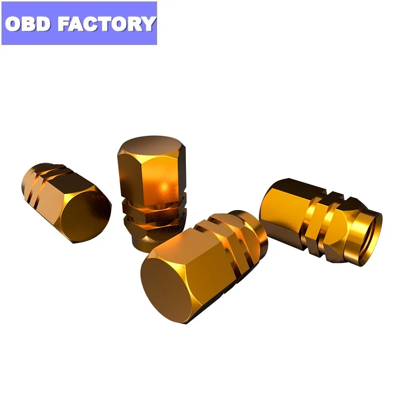 4 шт. универсальные трубчатые колпачки для воздушных клапанов велосипеда