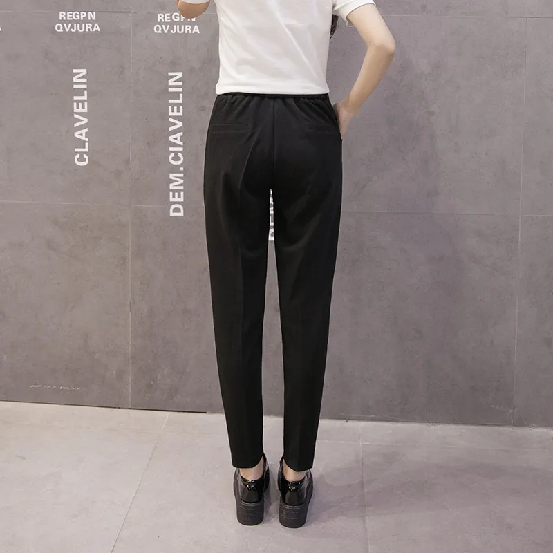 Летние осенние модные женские повседневные шифоновые брюки рабочая одежда