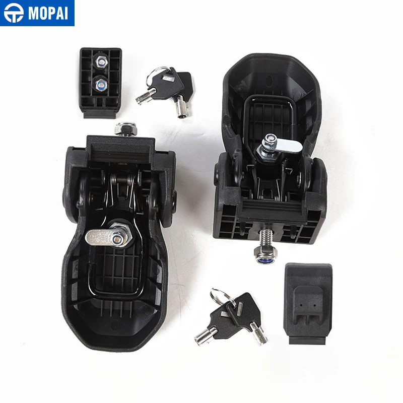 MOPAI замки капот для Jeep WranglerJL автомобильный двигатель капот защелка с ключом замок комплект аксессуары для Jeep Wrangler JL