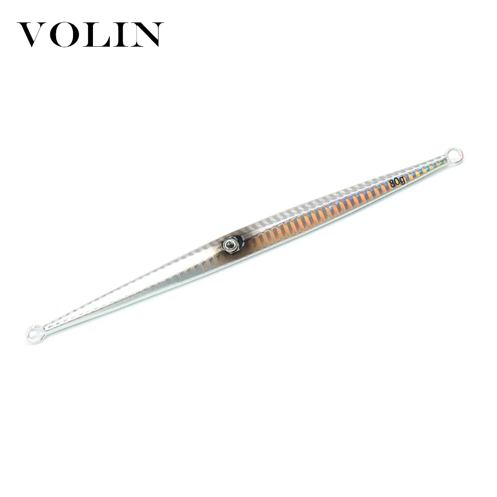Новая модель 1 шт. металлическая рыболовная приманка VOLIN 60 г 80 100 120 150 жесткая