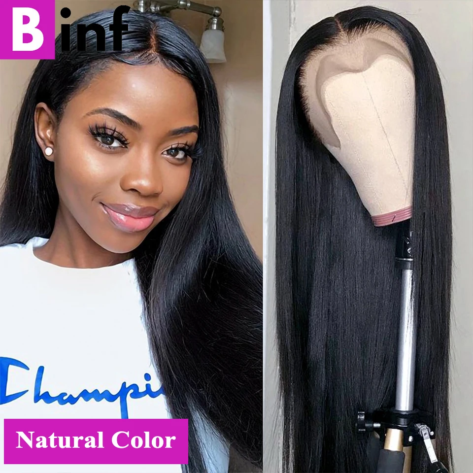 13X6 прямые человеческие волосы парик фронтальная часть парики предварительно