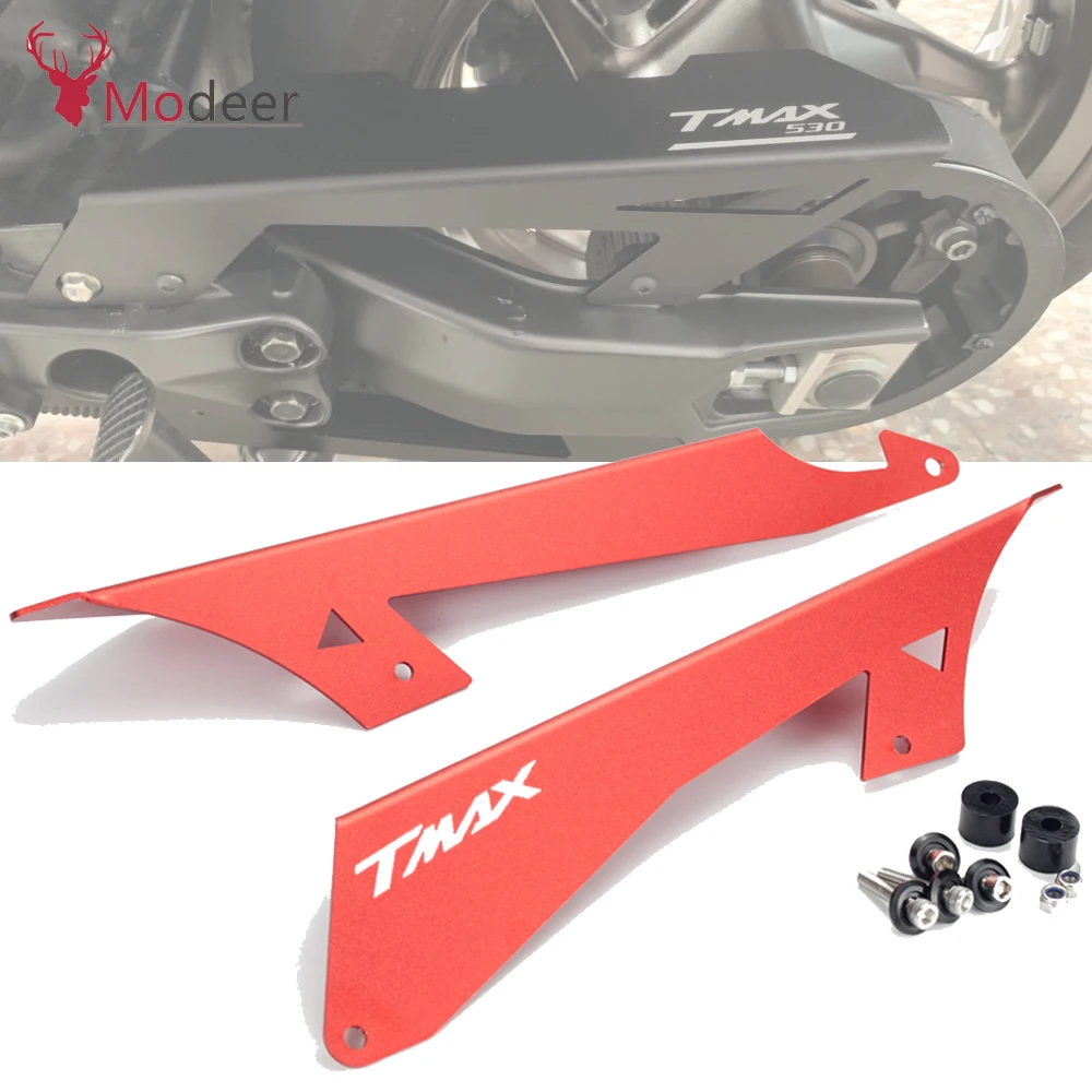 1 пара защитный чехол для мотоциклетного ремня Yamaha TMAX560 TMAX 560 T MAX 2020 2021|Накладки и