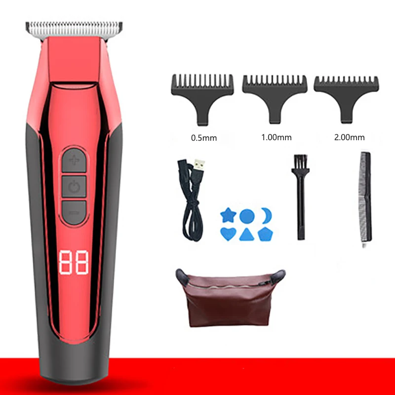 

Electric Hair Clipper Rechargeable Low Noise Hair Trimmer Hair Cutting Machine Beard Shaver Trimer For Men Barber Hair Shaving