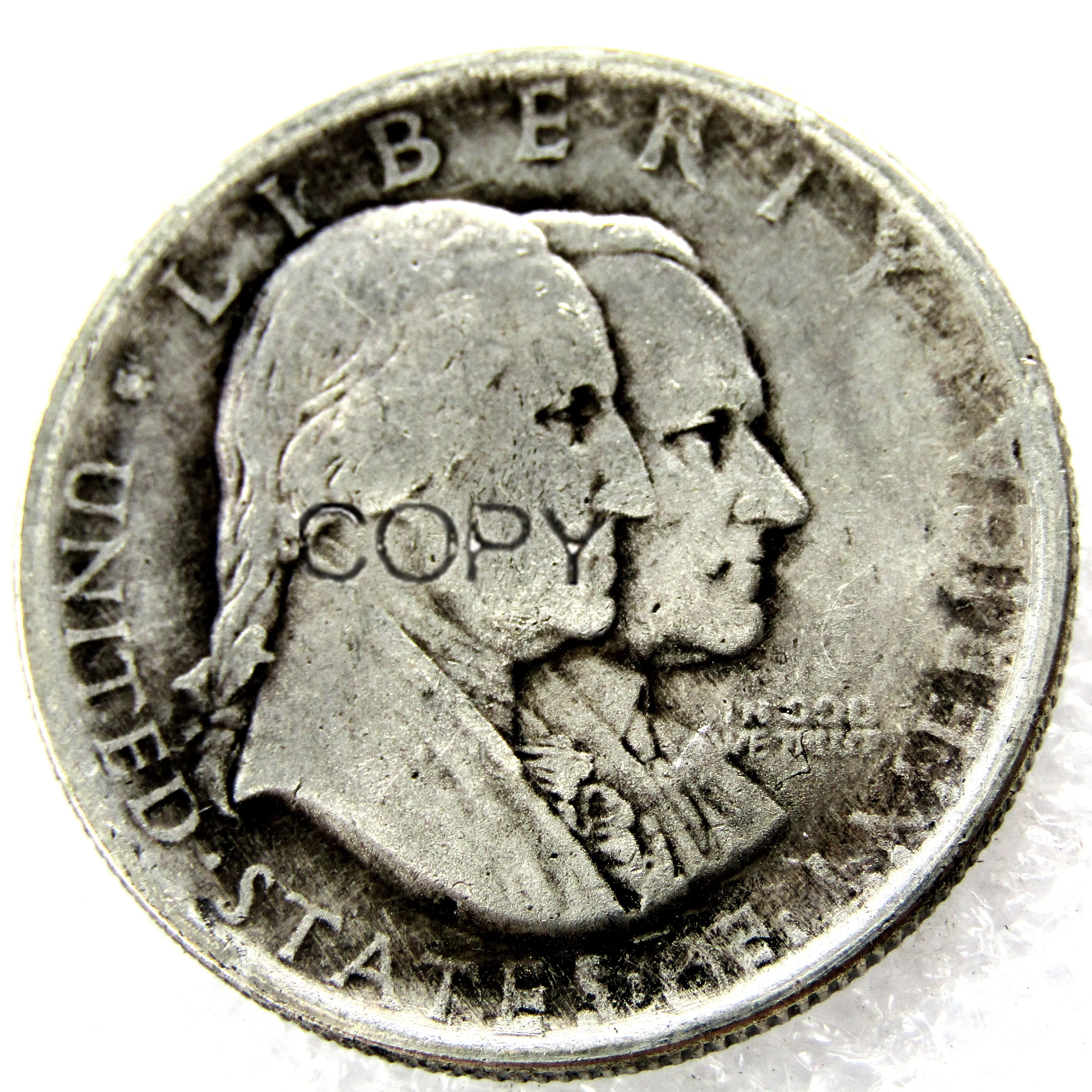 

US 1926 Sesquicentennial Commemorative Half Dollar Silver Plated Copy Coin