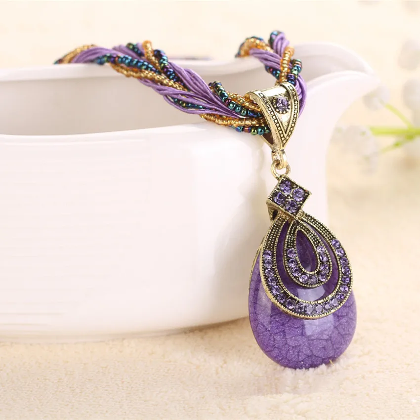 Новый стиль ожерелье чокер в богемном стиле этническое ветровое Ретро украшение