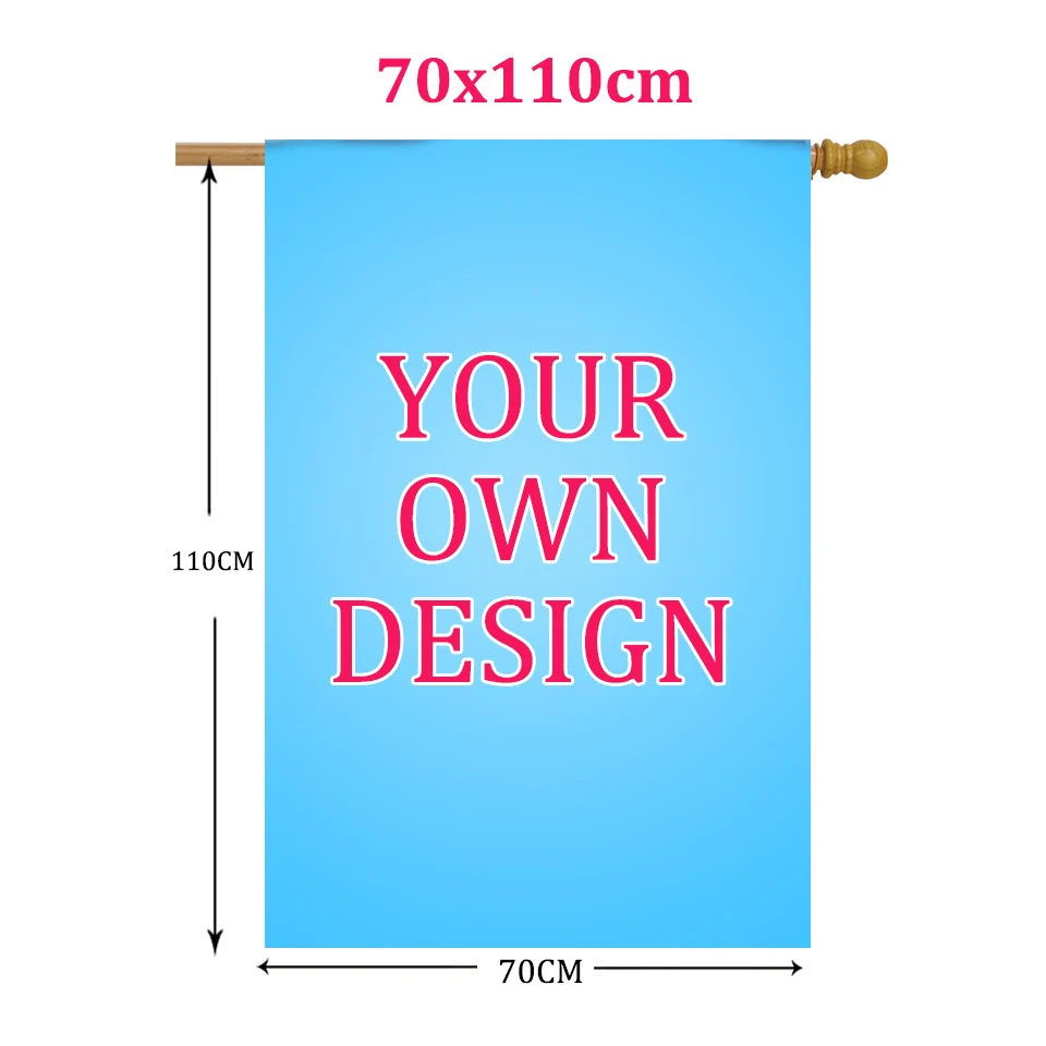 Пользовательский флаг 28 ''x 40'' домашний флаг