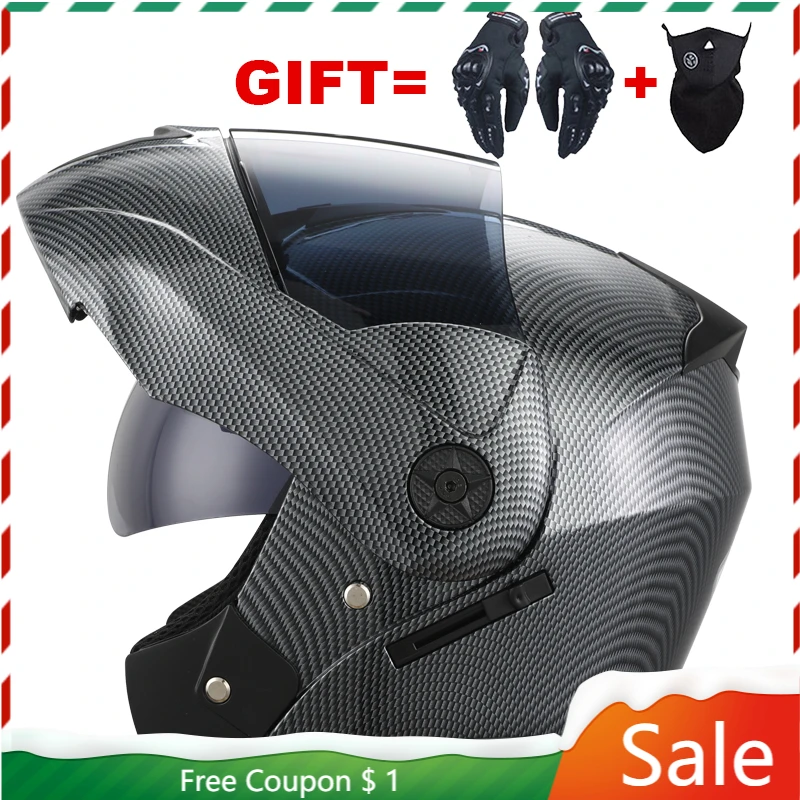 Шлем для мотокросса унисекс 2 шт. в подарок | Автомобили и мотоциклы