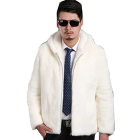 high quality mens imitation coat fur fur collar long suit white faux fur jacket s 5xl 2021 new